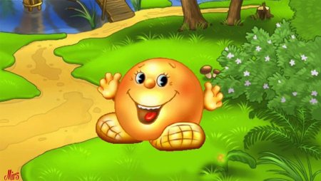 Колобок катится