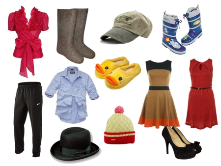 Предметы одежды