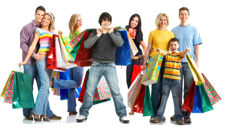 Одежда для всей семьи баннер