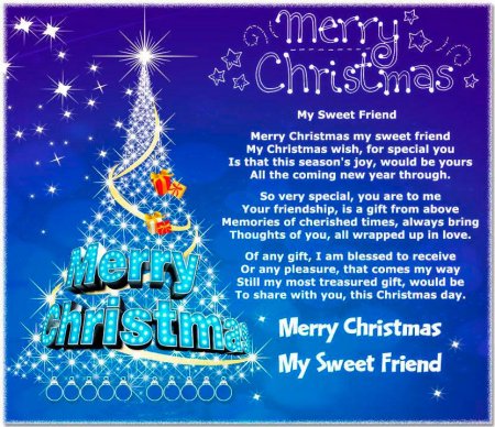 Wishes for Merry Christmas