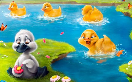 Сказка про гадкого утенка