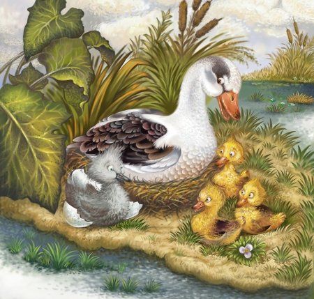 Гадкий утенок Андерсен