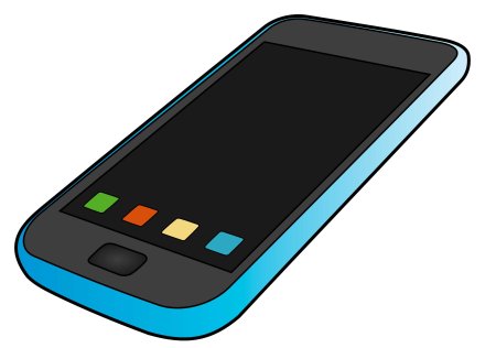 Смартфон схематично