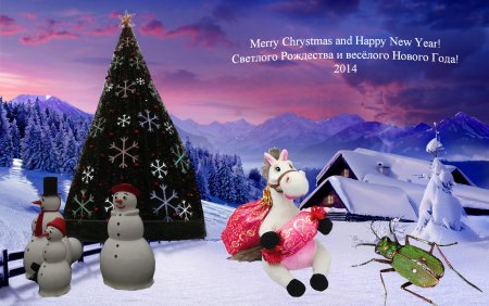Веселого Рождества и счастливого нового года