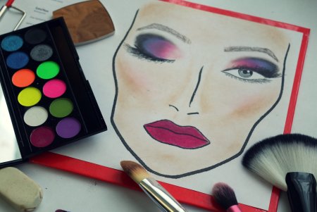Макияж для рисования