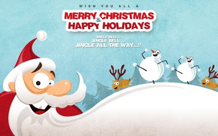 Happy Christmas открытка