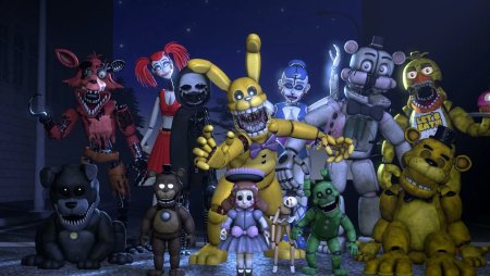 FNAF 5 АНИМАТРОНИКИ