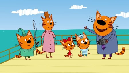 Три кота мультфильм