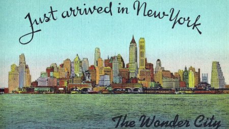 Ретро открытки New York