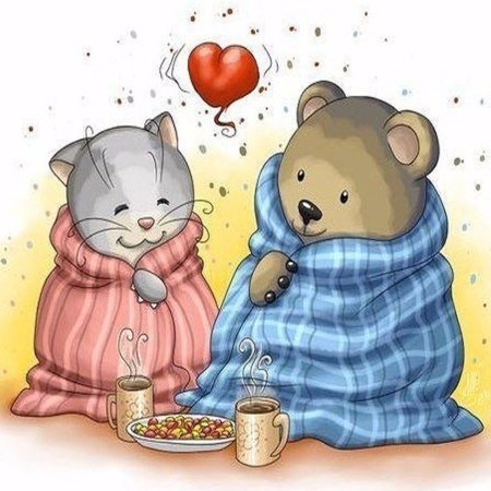 Мишки и милые котики