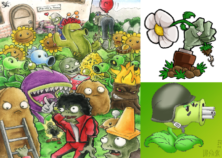 Зомби против растений зомби растения