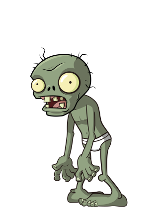 Plants vs Zombies зомби