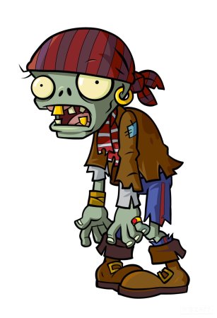 Plants vs Zombies зомби