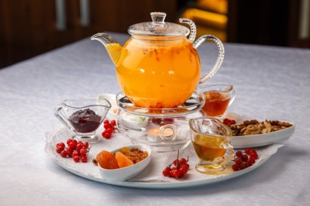 Утренний чай с лимоном