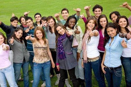 Фотосессия группы людей