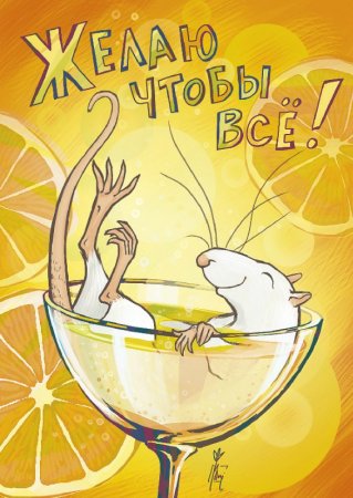 С днем рождения крыса