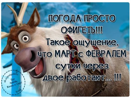 Веселые статусы в картинках про погоду