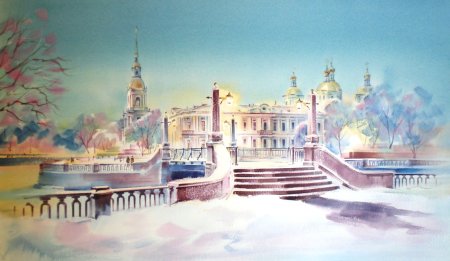 Константин Кузема акварелист Санкт-Петербург