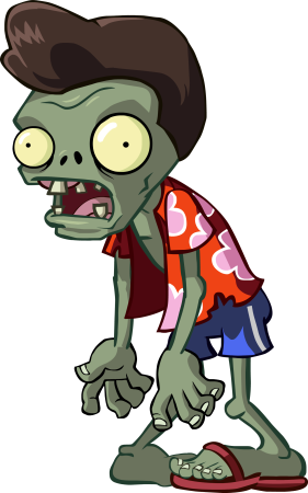Plants vs Zombies зомби