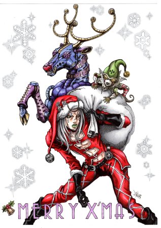 Jojo bizarre Adventure новый год