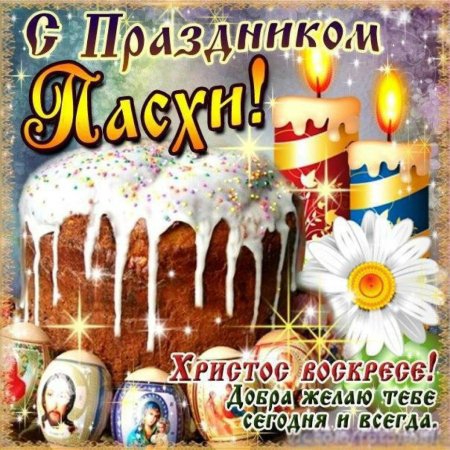 С Пасхой картинки поздравления