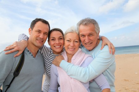 Пожилые родители и взрослые дети