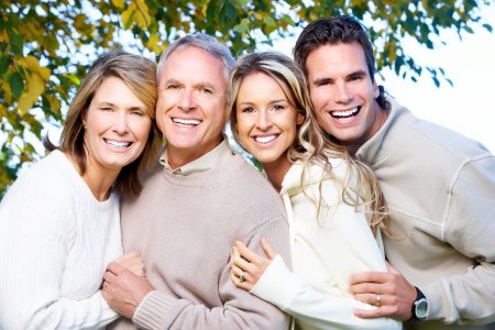 Семья взрослые дети