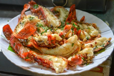 Куба блюда из лангустов