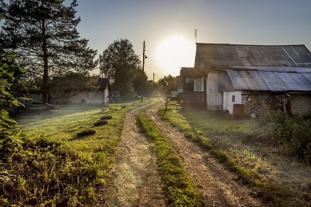 Поселок русская деревня