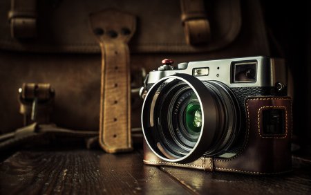 Красивый фотоаппарат