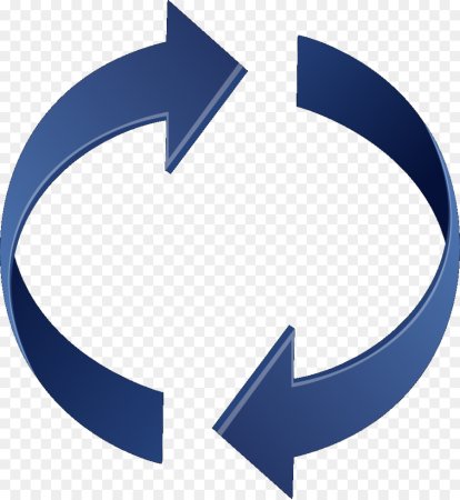 Стрелочка круглая