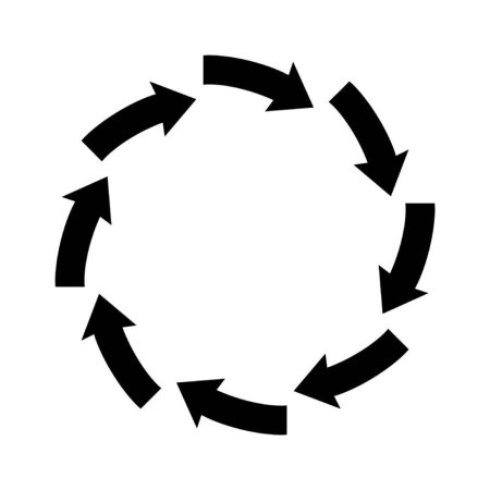 Круг со стрелками