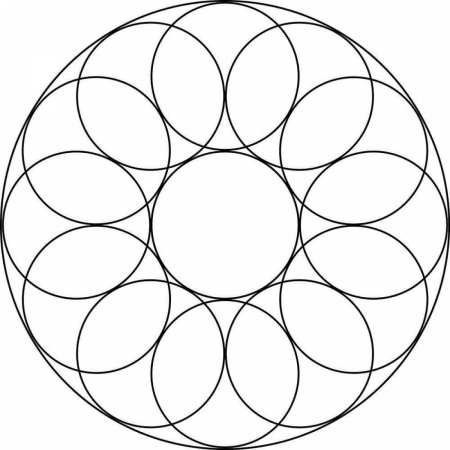 Фигуры циркулем