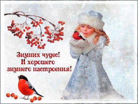 Хорошего зимнего дня и отличного настроения
