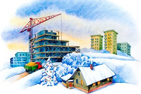 Новогодняя стройка