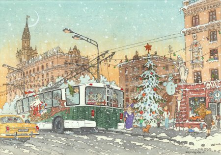 Александр Журавлев художник акварели Москва