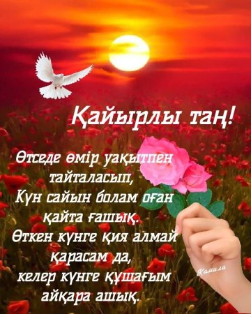 Қайырлы таң картинки