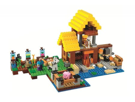 LEGO Minecraft фермерский коттедж