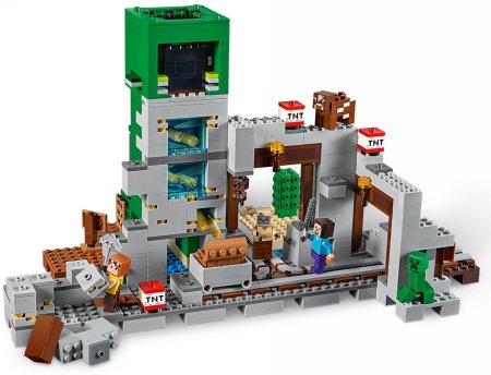 Конструктор LEGO Minecraft 21155 шахта КРИПЕРА