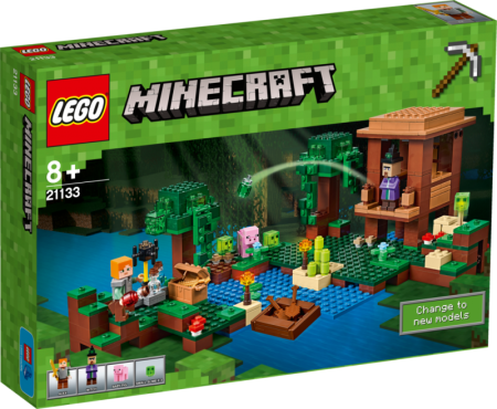 Лего майнкрафт Хижина ведьмы