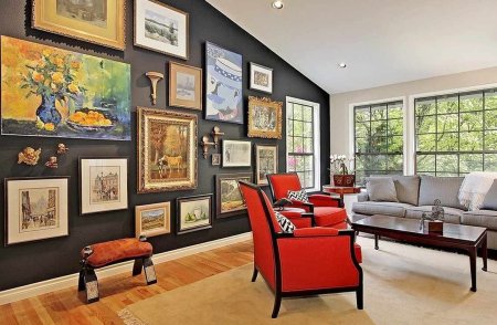 Современное искусство в интерьере