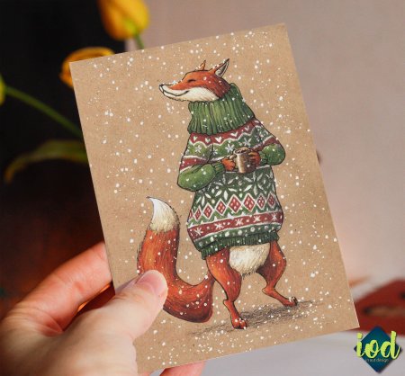 Новогодние открытки современные