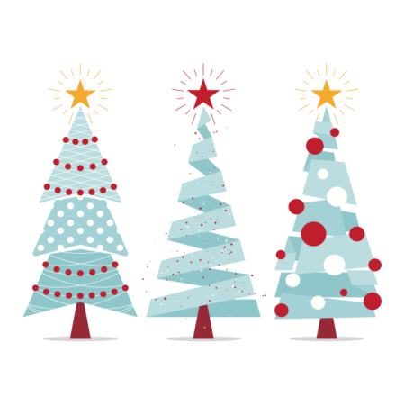 Стилизованные елочки