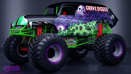 Grave Digger машина
