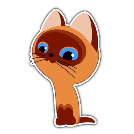 Котенок Гав Стикеры