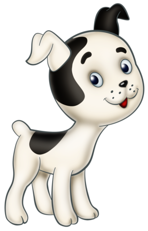 Герои мультика котенок Гав