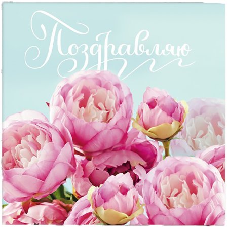 Поздравления с днём рождения пионы