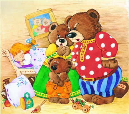 Маша и три медведя сказка