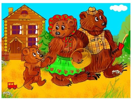 Сказка три медведя Настасья Петровна