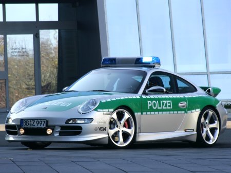Порше 911 полиция